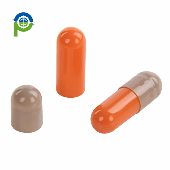 HPMC/Vegetal/Duro/Gelatina/Halal/Tamanho00/Cápsula Limpa