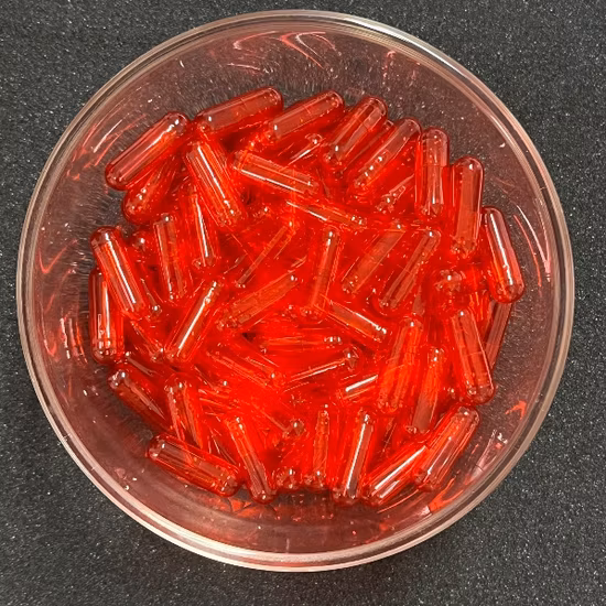HPMC Cápsula Rígida Vazia Vegetariana NSF Kosher Halal Brc Cápsula Tamanho 00# 0# 1# Transparente e Colorida Personalizada