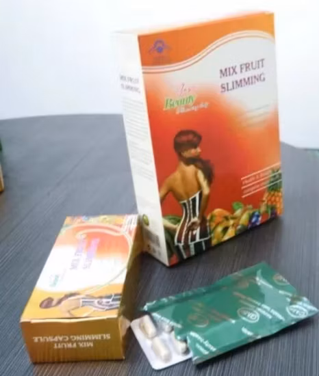 Cápsula de emagrecimento de frutas com nova mistura de ervas
