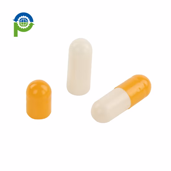 Cápsula de gel de material vegetal/gelatina de tamanho 000 de alta qualidade líder da indústria/cápsula limpa vazia