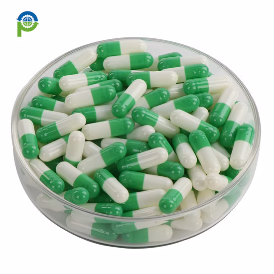 HPMC/Pullulan/Vazio/Vegetal/Duro/Gelatina/Halal/Limpo/Tamanho00 Cápsula
